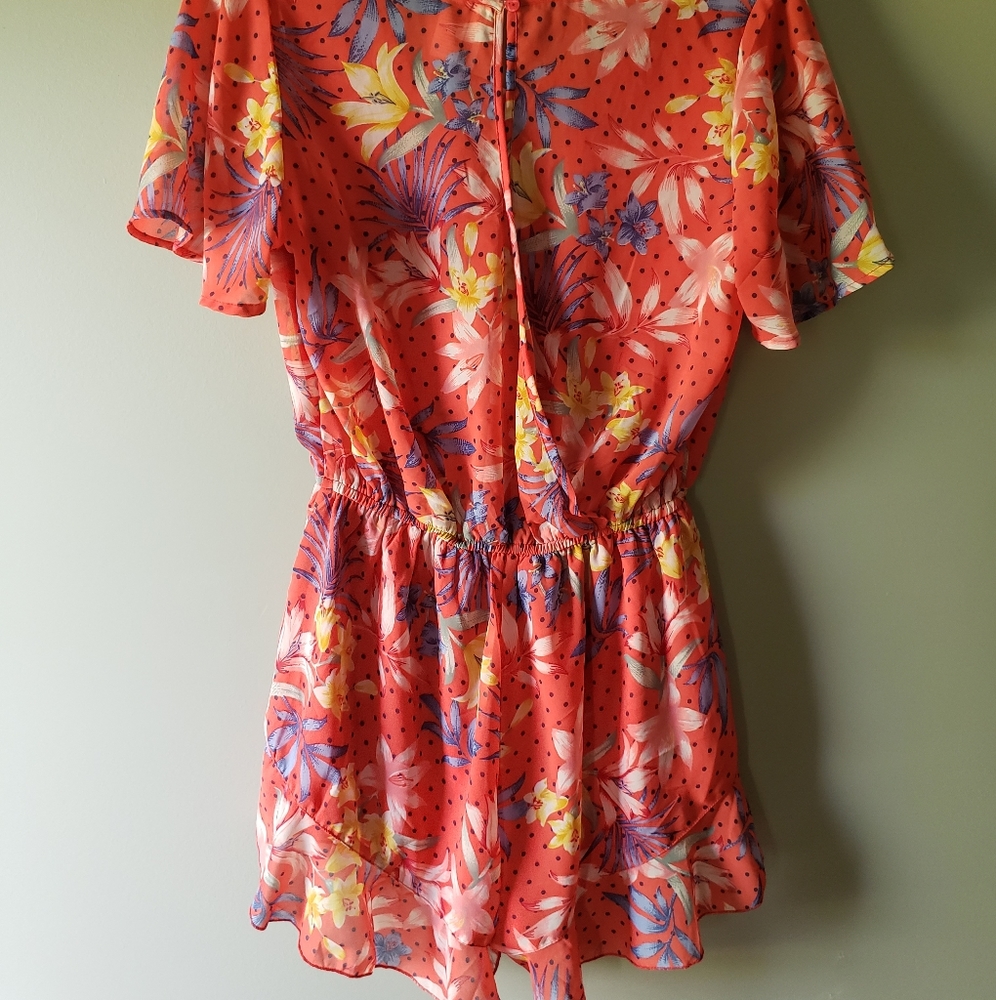 Floral Romper - Picture 3 of 5